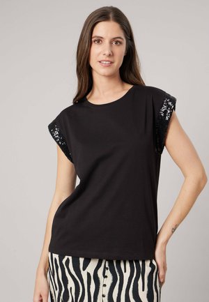 DEELUXE, DEELUXE ORIGINAL T-SHIRT CARMELIA - T-shirt print - schwarz