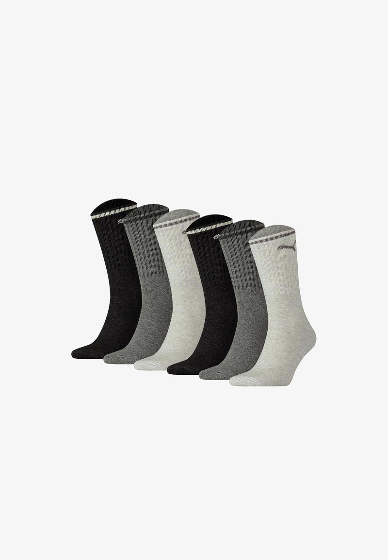 Puma 6 PACK UNISEX - Calze - grau