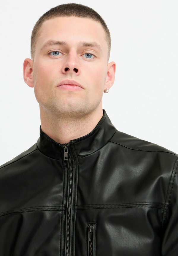 BHELON - Faux leather jacket3