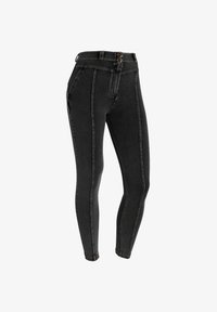 Selezionato, jeans nero cuciture in tono