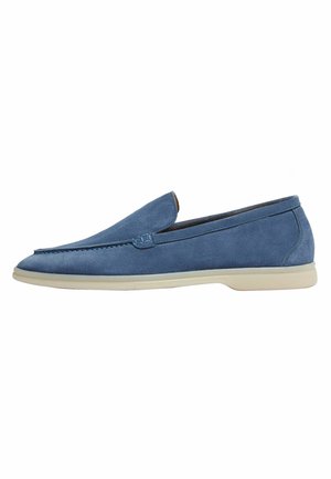 LUDOVICO  - Slipper - steel blue  suede