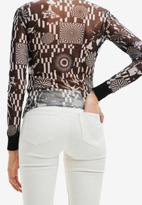 Desigual Maglietta a manica lunga - black