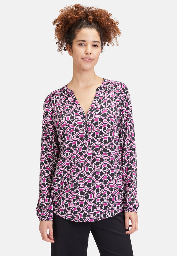 CASUAL MIT MUSTER - Bluse