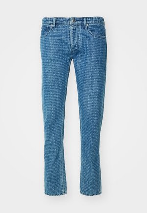 Emporio Armani 5 POCKETS PANT - Slim fit jeans - aquile azzurre