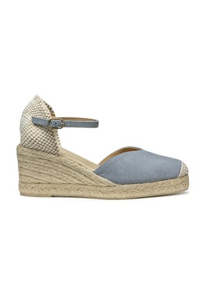 Platform heels - light blue