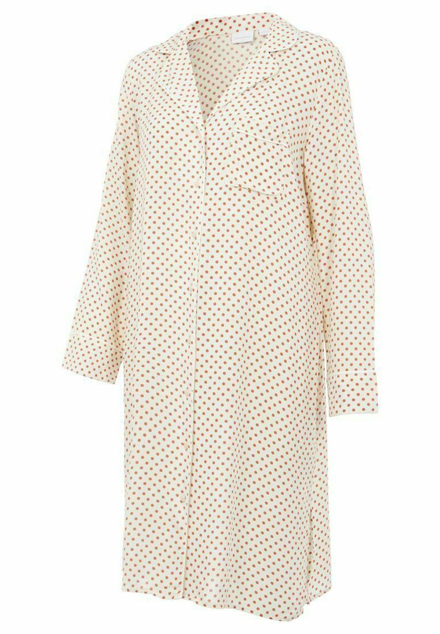 MAMALICIOUS Camicia da notte - cream tan/beige - Zalando.it