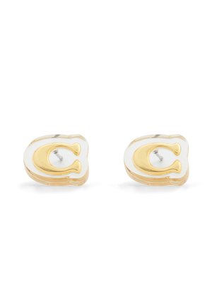 SIGNATURE C LUCITE STUD  - Pendientes - gold-coloured