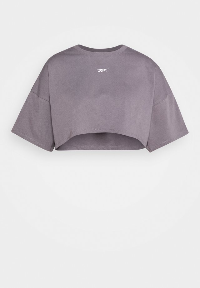 EASY CROP - T-Shirt print - grey