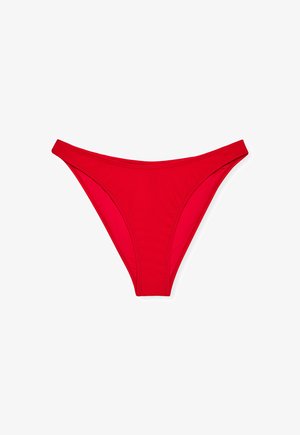 NA-KD HIGH CUT - Braguita de bikini - red