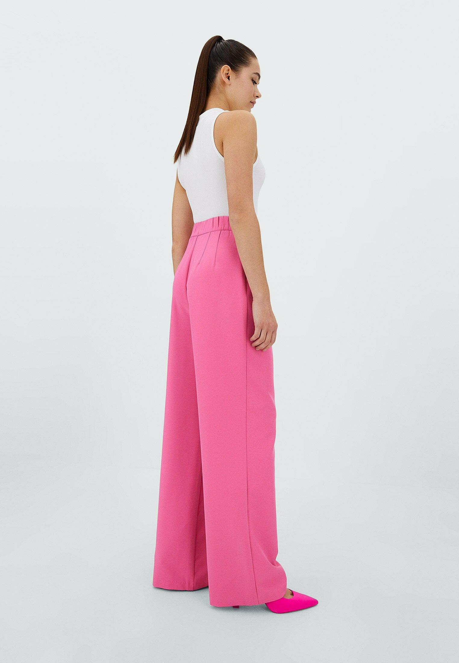 Stradivarius Trousers - pink - Zalando.de