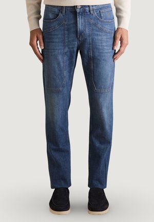 JOHN 5 TASCHE TOPPA  - Vaqueros slim fit - light denim