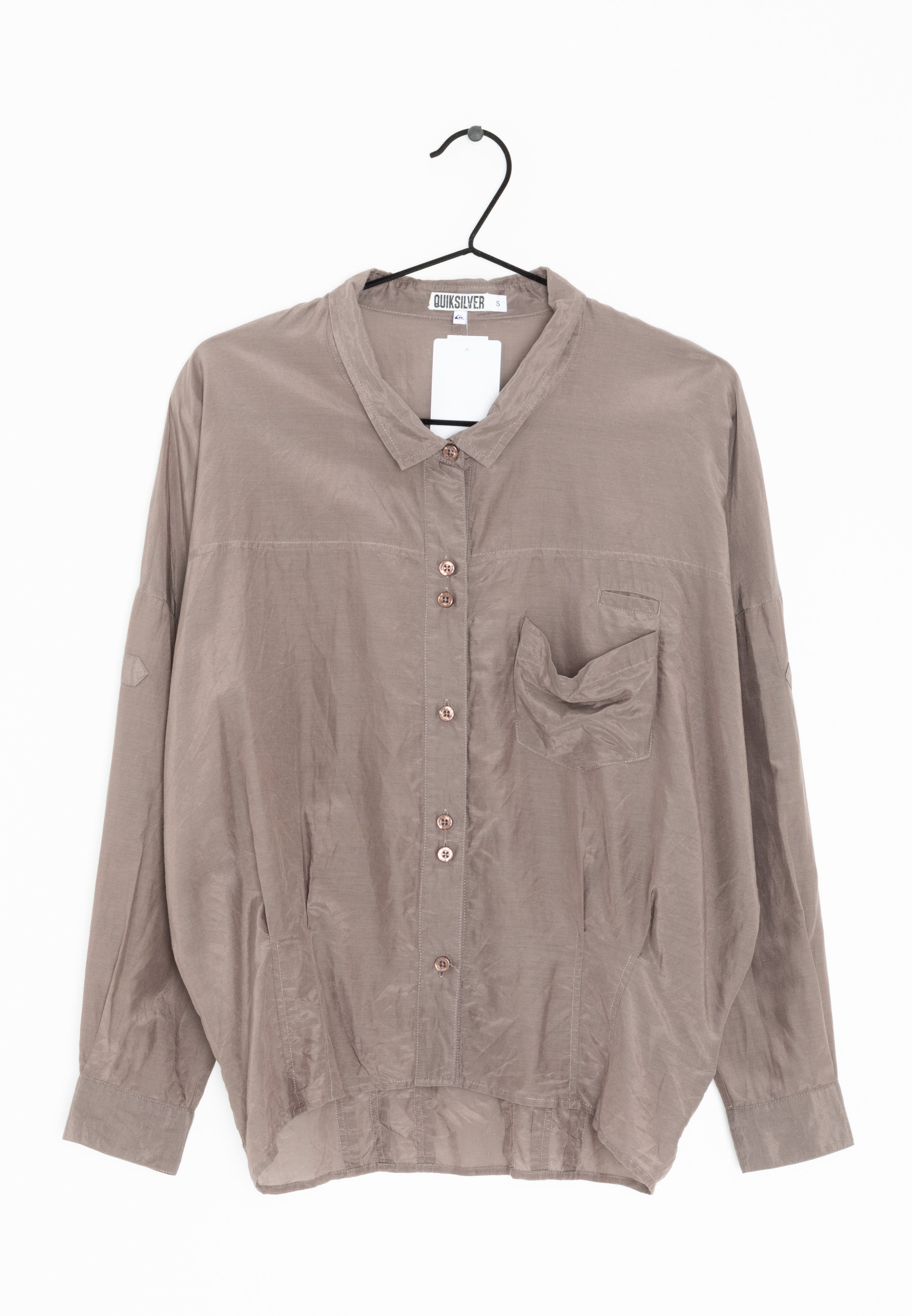 Quiksilver Button-down blouse - brown 