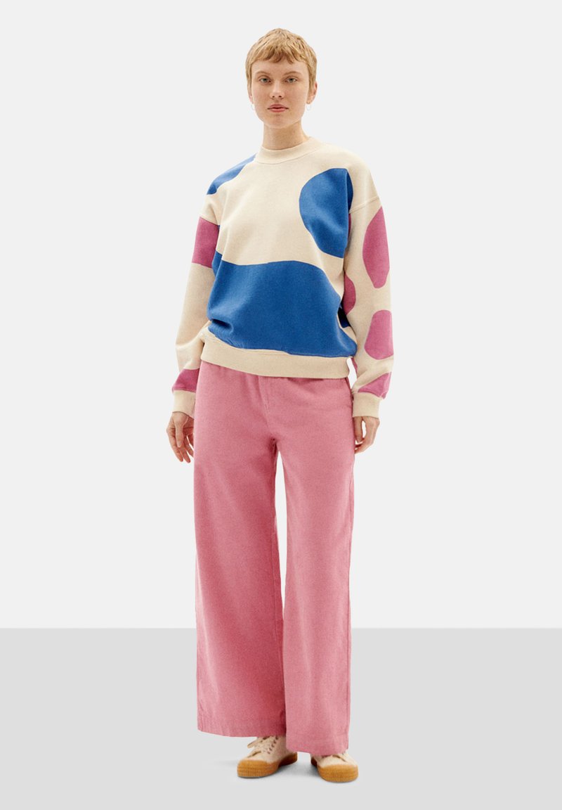 Thinking Mu WANDA - Sweatshirt - ivory/blau - Zalando.de 