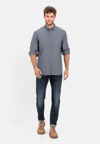 camel active MIT BUTTON-DOWN KRAGEN  - Hemd - night blue