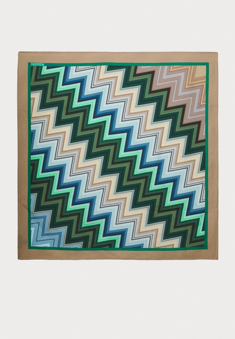 Missoni - SCARF 90X90 CM UNISEX - Tuch - blue, Vergrößern