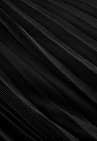 REGULAR FIT  - Gonna a pieghe - black