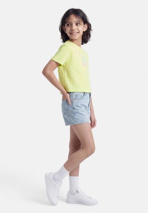 DAISYLOOSE SEAS - T-shirt imprimé - vivid chartreuse