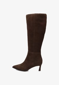 No seleccionado, brown suede