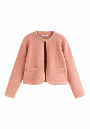 REGULAR FIT - CREW NECK - Cardigan - blush pink