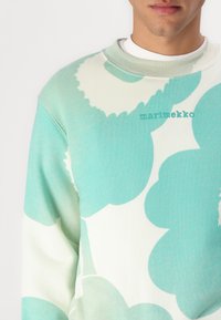 Marimekko LEIOT UNIKKO UNISEX - Mikina - off white/green