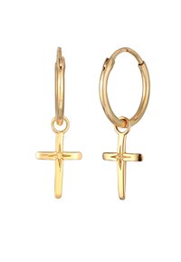 Ej vald, gold-coloured