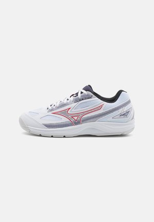 BREAK SHOT 4 CS - Carpet court tennis shoes - white/salsa/aleutian