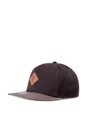 GLENCHECK SNAPBACK - Kapa - brown