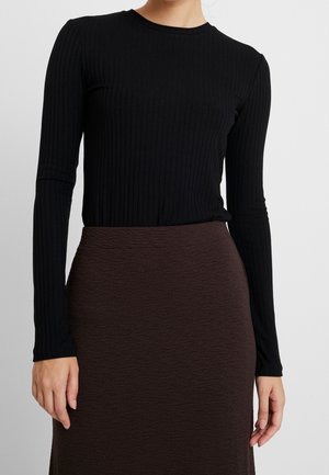 Camiseta de manga larga - black