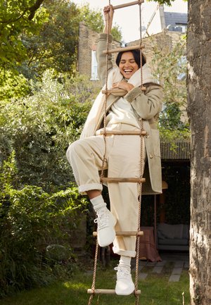 WOOL RUNNERS - Sneakers basse - natural white