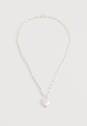 Stolen Girlfriends Club, FULL HEART NECKLACE UNISEX - Halskette - silver-coloured