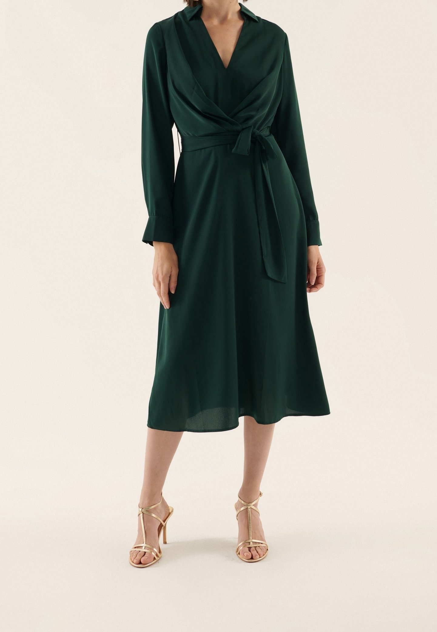 Anna Field Day dress - green - (Pre-owned) - Zalando.ie