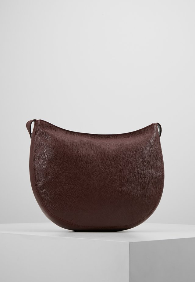 LEATHER - Umhängetasche - bordeaux