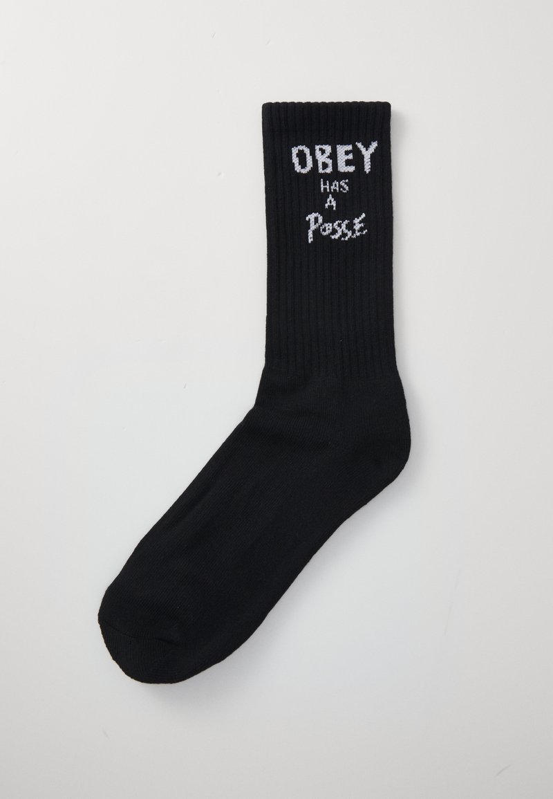 Obey Clothing SOCKS UNISEX - Zeķes - black