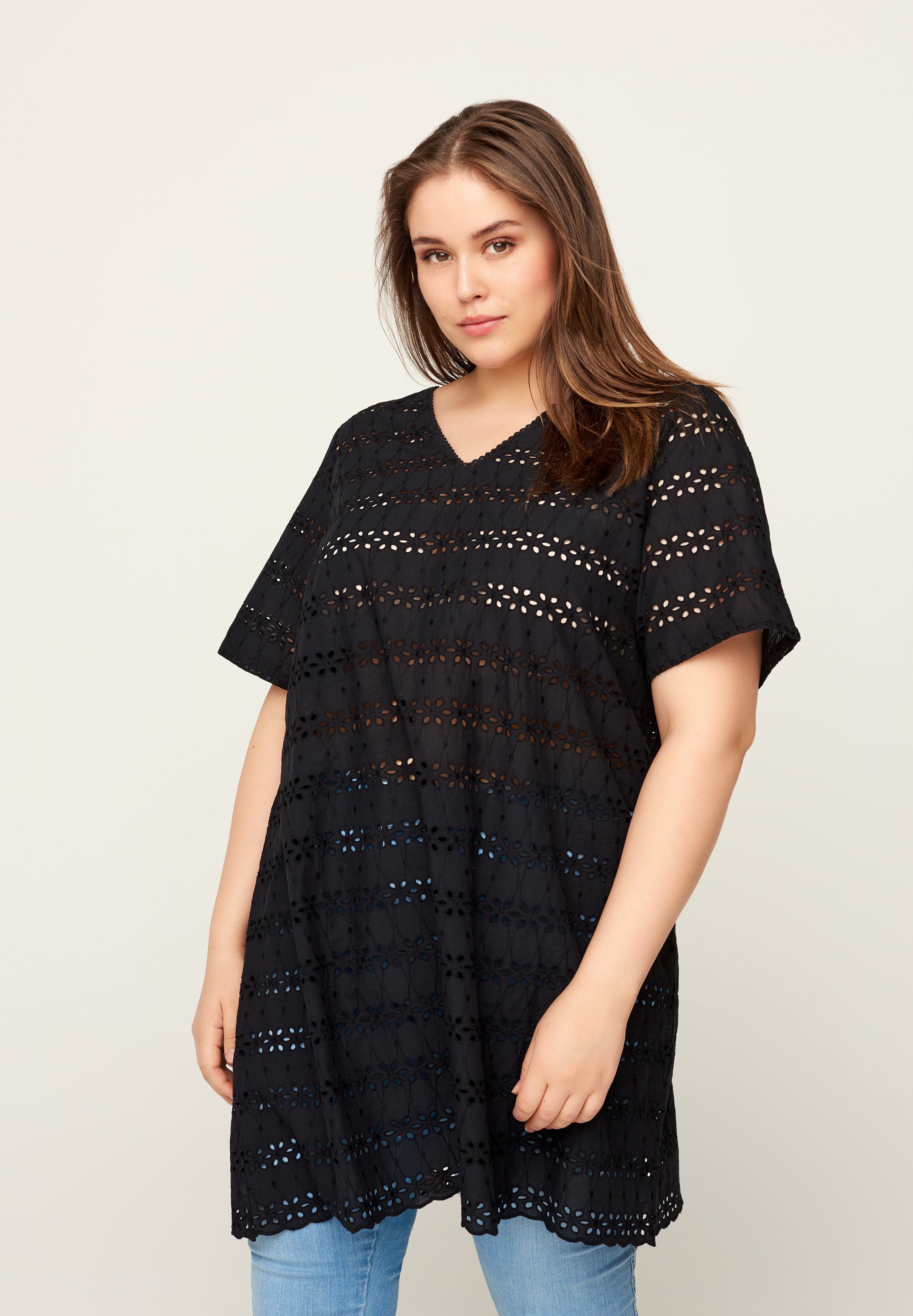 Zizzi Vardagsklänning black Zalando.se Zizzi Vardagsklänning black Zalando.se