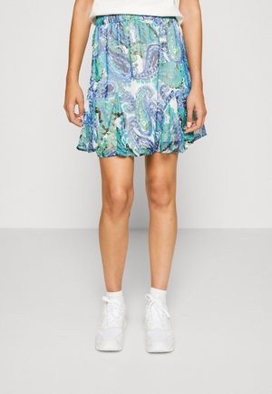 VILA VIFALIA SHORT SKIRT - Fustă mini - lapis blue