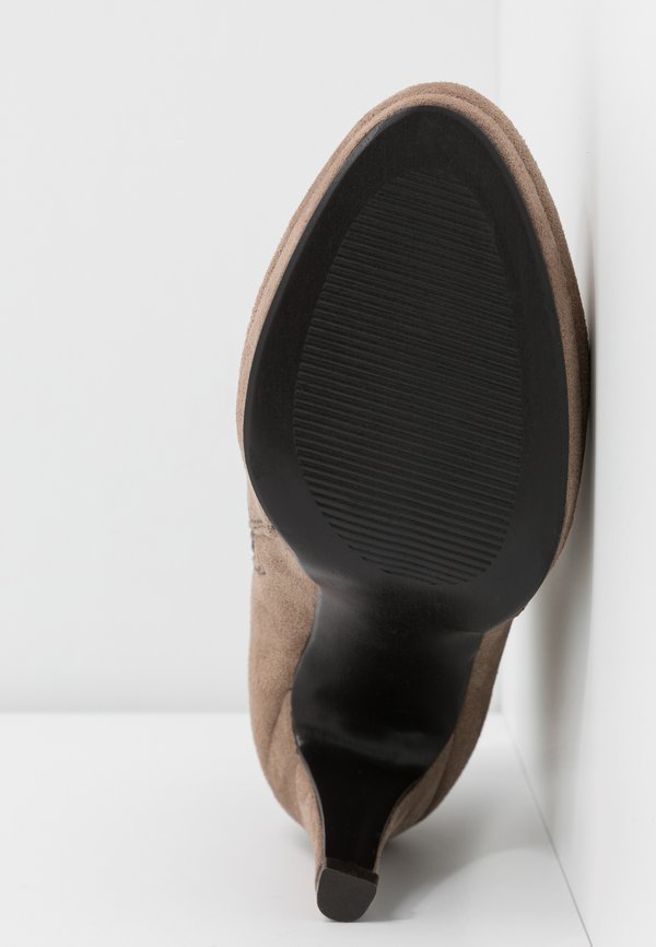High heeled ankle boots - taupe4
