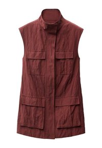 BEETS - Waistcoat - bordeaux