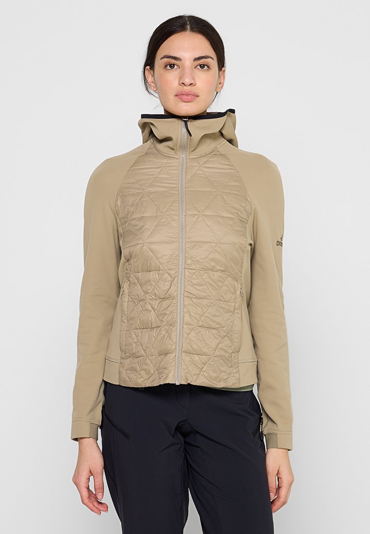 Dolomite Sweater met rits bruin