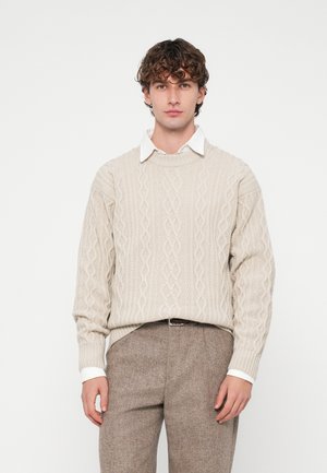KABLETO - Pullover - light beige