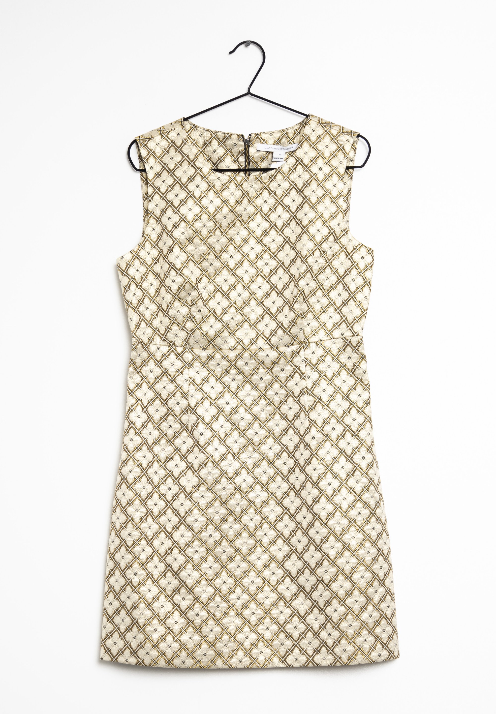 Diane von Furstenberg Day dress - gold/gold-coloured - (Pre-owned) -  Zalando.ie