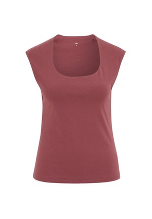 WE Fashion, Camiseta básica - old rose