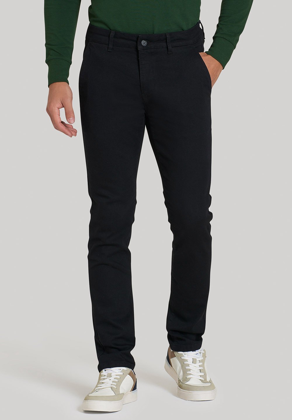 Beverly Hills Polo Club Vaqueros slim fit - black/negro Zalando.es