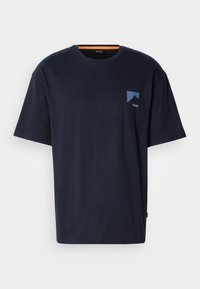 Não selecionado, dark blue