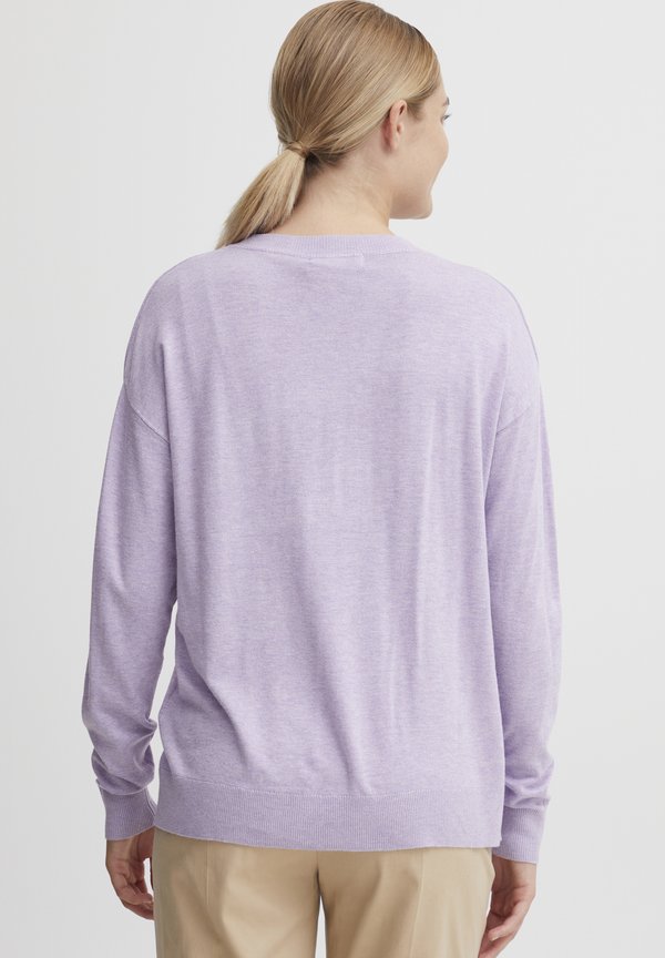 OXHelle - Jumper - purple rose melange4