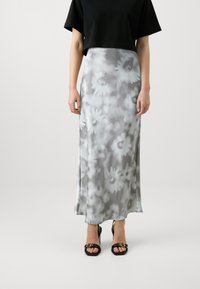 Samsøe Samsøe - SAAGNETA LONG SKIRT - Jupe longue - aster steeple gray Image miniature 1