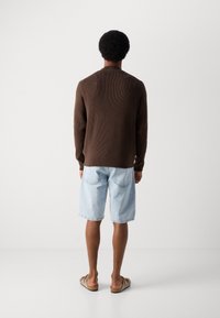 Lindbergh BUTTON CARDIGAN - Kardigán - brown