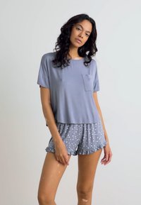 Hunkemöller SHORT FLOWER - Pyjamas - purple