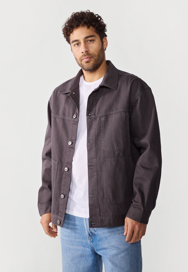 Denim jacket - charcoal