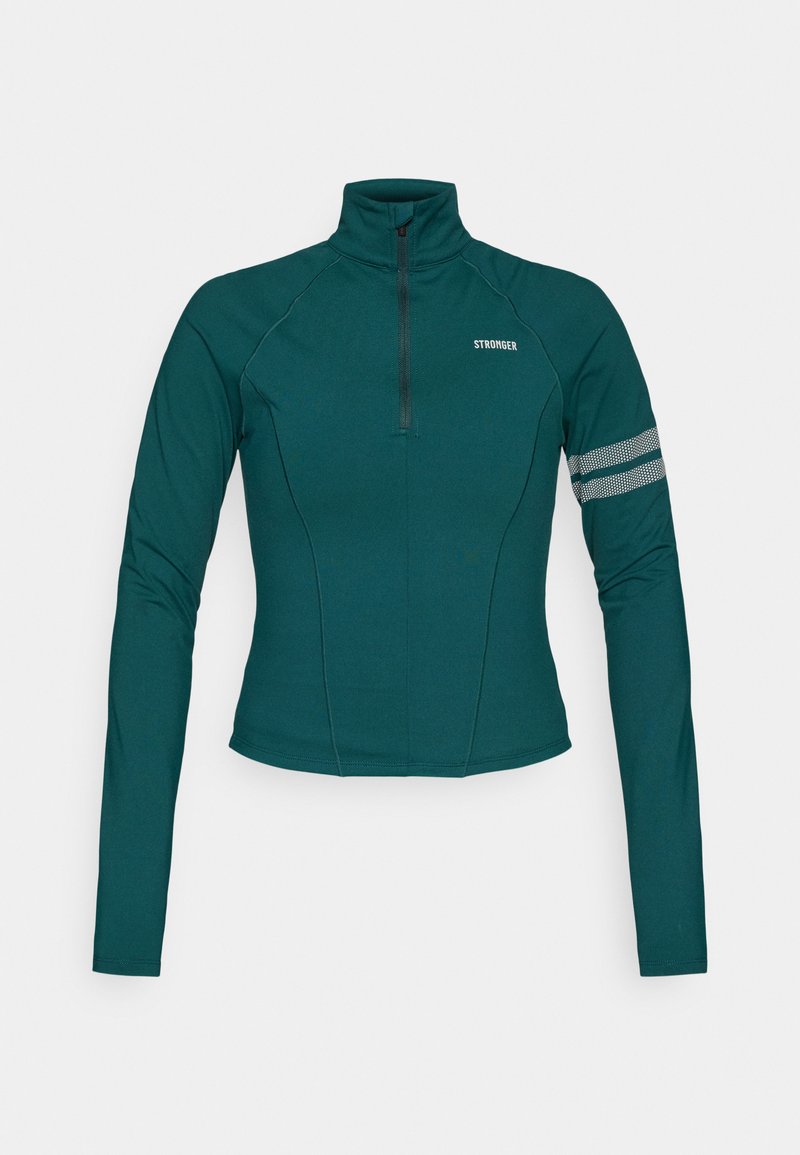 Stronger Sport T-shirt donkergroen