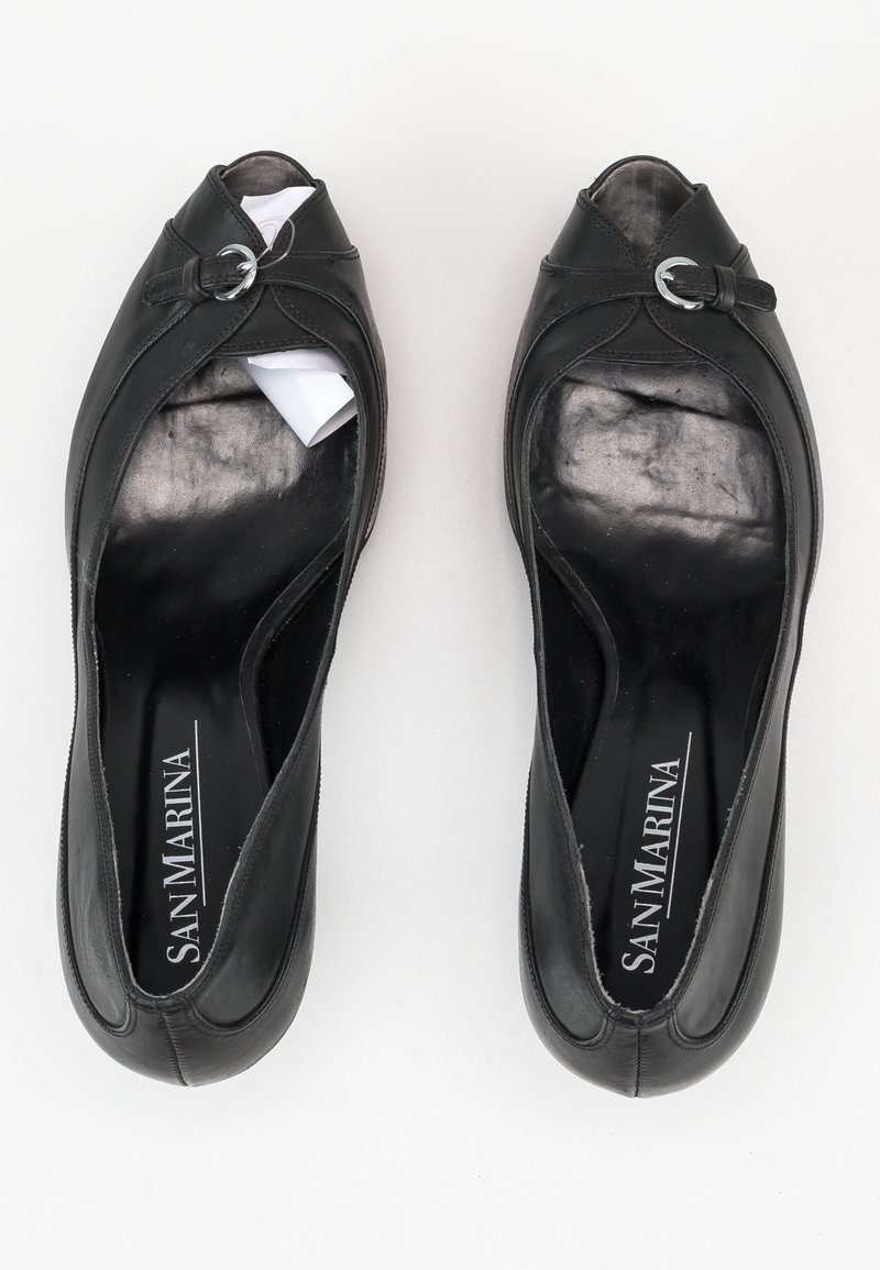 Talon Haut Escarpin Bout Ouvert San Marina Talon Haut Escarpin